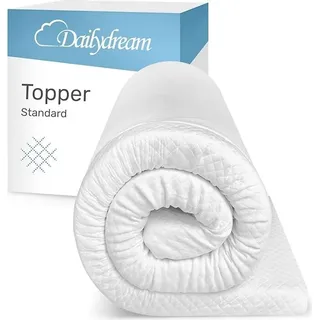 DAILYDREAM Matratzentopper 140 x 200 cm weiß