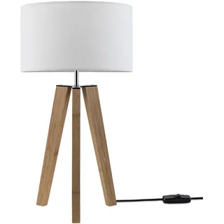 Paco Home Canvas uni Color Braun