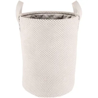 KLEINE WOLKE "Roy", Wäschekorb Rechteckig Polyester, Natürlich/Natur