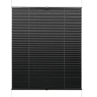 GARDINIA Plissee Concept 90 x 130 cm Schwarz