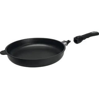 AMT GASTROGUSS Bratpfanne, induktionsgeeignet, Höhe: 50 mm, ø: 280 mm - Schwarz
