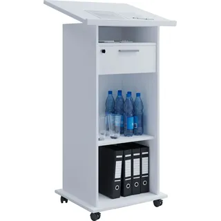 VCM my office Stehpult Melta weiß