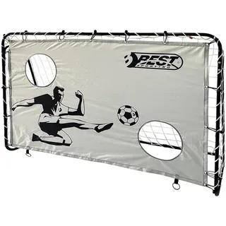 Best Sporting Fußballtor »Fußballtor mit Torwand 2 Schusslöcher«, schwarz