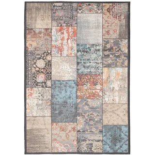 Pergamon Vintage Designerteppich Finesse Barock Patchwork (160 x 230 cm, Teppiche , Böden, Teppiche, Vintage-Teppiche