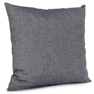 ANRO Kissenbezug Kissenhülle Kissen Sofakissen Zierkissen Deko Kissenbezüge Leinenoptik Grau 40x40cm ohne Füllung