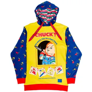 Loungefly Gelber Hoodie Mit Chucky-design - Multicolor