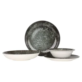 Bonna Geschirrset (Small) - Cosmos - 24 teilig - 6 Personen - Porzellan - Bunt