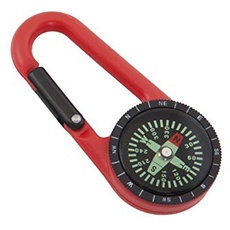 BigBuy Outdoor 144439 Kompass, Unisex für Erwachsene, Unisex, S1405383, rot, Einheitsgröße