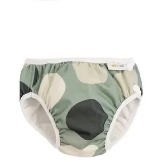 Badehose der Marke Imse Vimse, Modell: Badehose mit grünen Formen