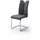 Schwingstuhl Polyester grau 2er Set