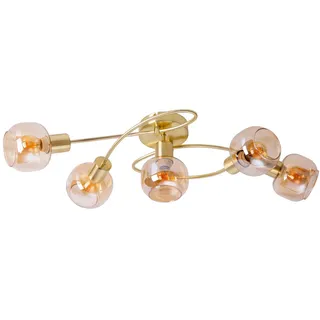 NÄVE Led-Deckenleuchte Libby 5 Messing