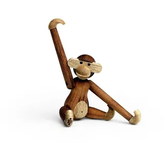 Kay Bojesen Affe mini aus Teakholz und Limbaholz