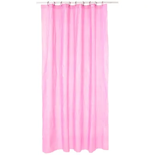 AMIKO Duschvorhang 140 x 180 cm rosa