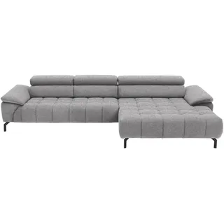 Beldomo Style Ecksofa , Hellbraun , Textil , Uni , Ottomane rechts, L-Form , 329x190 cm , erweiterbar, Fußauswahl, Stoffauswahl, Liegefunktion, Hocker erhältlich, individuell planbar , Wohnzimmer, Sofas & Couches, Wohnlandschaften, Ecksofas