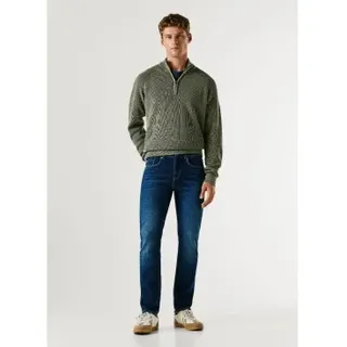 Pepe Jeans für Herren. PM20845335AD Jeans Straight Sommer blau (32/32), Lässig, Baumwolle, Denim