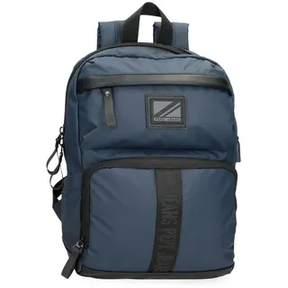 Pepe Jeans Hoxton Herren Gepäck - Messenger Bag, blau, Einheitsgröße, Laptop-Rucksack