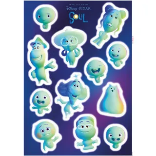 KOMAR Deko-Sticker Soul Soulmates 50 x 70 cm