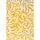 Modern Flower Designer-Teppich 120 170 Gelb