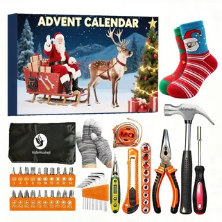 Werkzeug Adventskalender 2026 Männer 24 Überraschungen