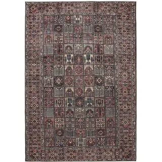 benuta Vintage-Teppich, Mehrfarbig, Rot, Kunststoff, Vintage, Elegant, Retro - Pflegeleicht für