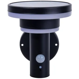 NÄVE LED-Solar-Außenwandleuchte Nora Schwarz 18,3 cm x 17,5 cm x 16 cm