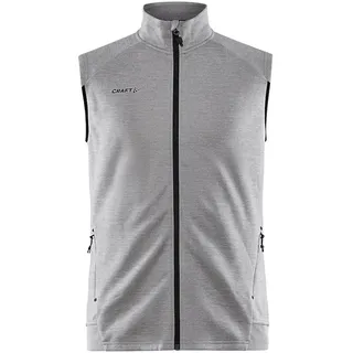 Craft Sport-Weste ADV Unify (Recyclingpolyester, bequeme und elastiche Passform) grau Herren