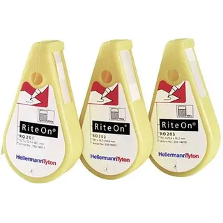 HellermannTyton 550-14012 RO202-1401-WH-1401-CL/WH Etikettenspender Montage-Art: aufkleben 1 St.