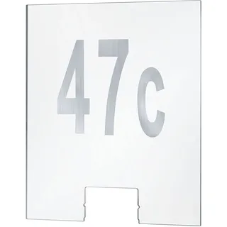 Paulmann 79674 Outdoor House Hausnummer Transparent