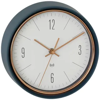 TFA Funk Wanduhr 22,3 cm 60.3547.20 petrol