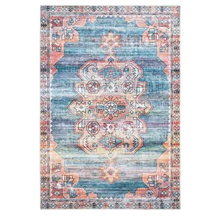 Gino Falcone Adara GF 091« rechteckig 3 mm Höhe Flachgewebe, Orient-Optik, Vintage Design, waschbar