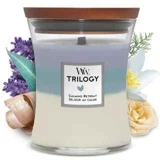 Woodwick Calming Retreat Duftkerze 275 g