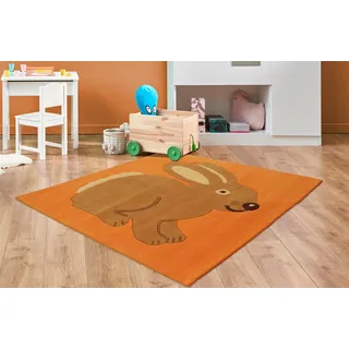 Arte Espina Joy 295 Kurzflorteppich 130 x 130 cm Orange