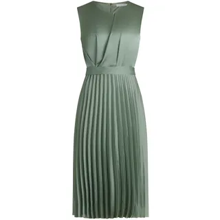 Betty & Co Midikleid Plissee Grün 44