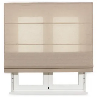 VIEWTEX Faltrollo lichtdurchlässig Sack grau 135 X 210cm 5 Jahre Garantie