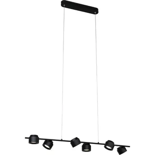 Paulmann LED Pendelleuchte Puric Pane 6x4,5W Schwarz