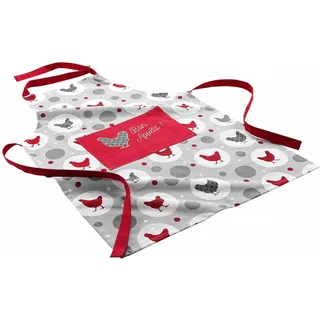 Douceur d'Intérieur, Schürze mit Tasche (60 x 84 cm) Suzette, Baumwolle, bedruckt