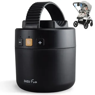 Zazu ROXY Baby Rocker – Elektrischer Kinderwagen-Schaukler mit Weinen-Sensor, einstellbarer Wipp-Stärke & 40-Min-Auto-Off – Tragbar, wasserabweisend & USB-aufladbar