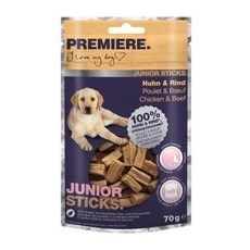 PREMIERE Junior Sticks Huhn & Rind 10x70g