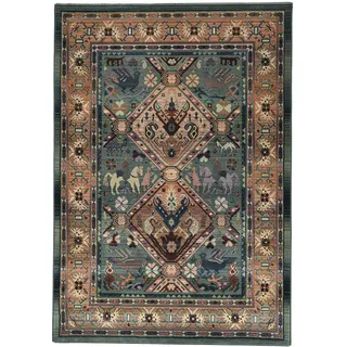 THEKO Teppich GABIRO (200 cm rund) grün