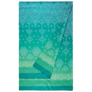 Bassetti Kerala Foulard aus 100% Baumwolle in der Farbe SMARAGD V1, Maße: 270x270 cm - 9332304