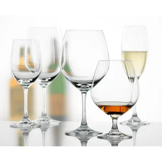 Spiegelau Vino Grande Rotwein-Ballon, 4er Set, Rotweinglas, Weinglas, Kristallglas, 710 ml, 4510270 - Transparent