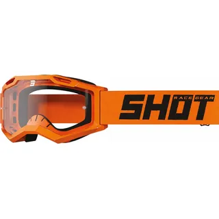 Shot Race Gear Rocket 2.0 Solid Junior-offroad-brille - Glossy Fluo Orange - One Size