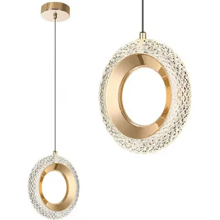 Kristall-Hängeleuchter Led tooLight G119-1CP Gold - Gold