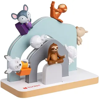 Tonies Kinderregal Mini Standregal - Haus 28 x 20,3 x 14 cm Holz mehrfarbig