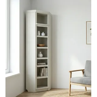 OTTO home Eckregal 78 x 38 x 220 cm Cremeweiß