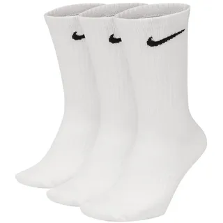 Nike Everyday Lightweight Crew Funktionssocken 3 Paar Weiß 34-38