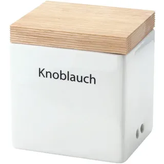 Continenta Zwiebeltopf eckig weiß 14 x 12 x 15,5 cm 1 l