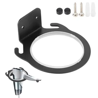 Föhnhalter Wand Föhnhalter Wand Schwarz Fönhalter, Haartrocknerhalter Kleben Organizer Haartrocknerhalter, Space Aluminium Haartrockner Ständer Hair Tool Organizer Badezimmerzubehör