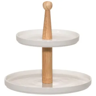Keramiketagere Ø 24,5 cm , Weiß , Keramik , 23.5 cm , Geschirr, Tischkultur & Serviergeschirr, Etageren