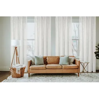 HOMEbasics Kombibandschal SOFTY 140 x 160 cm weiß